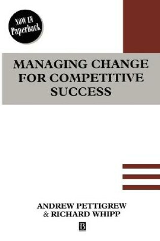 Cover of Managing Change for Competitive Success