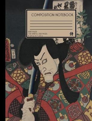 Book cover for Composition Notebook - Derpy Samurai