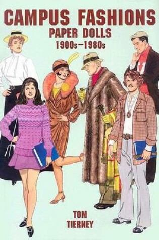 Cover of Campus Fashions Paper Dolls 1900s