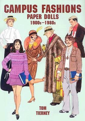 Book cover for Campus Fashions Paper Dolls 1900s