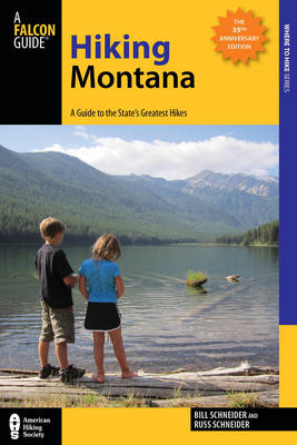Book cover for Hiking Montana