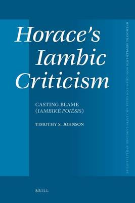 Book cover for Horace's Iambic Criticism