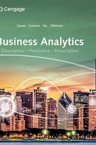 Cover of Mindtap for Camm/Cochran/Fry/Ohlmann's Business Analytics, 1 Term Printed Access Card