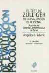 Book cover for El Test de Zulliger en la Evaluacion de Personal