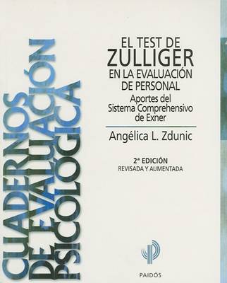 Cover of El Test de Zulliger en la Evaluacion de Personal