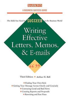 Book cover for Writing Effective Letters,Memos and E-mails