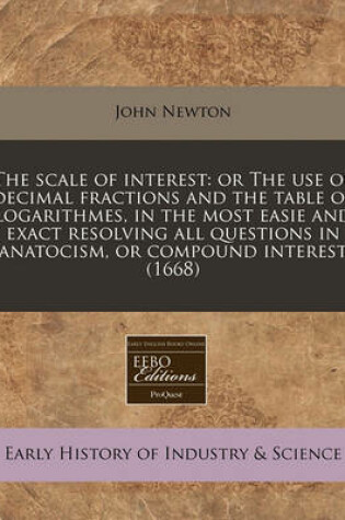 Cover of The Scale of Interest