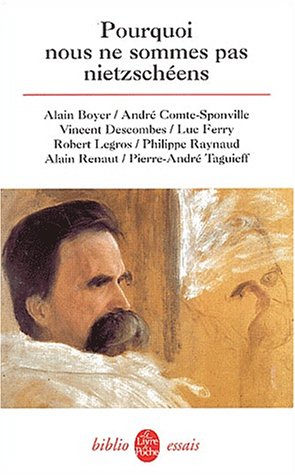 Book cover for Pourquoi Nous Ne Sommes Pas Nietzscheens