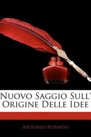 Cover of Nuovo Saggio Sull' Origine Delle Idee