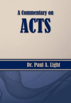 Book cover for A Commentary on Acts