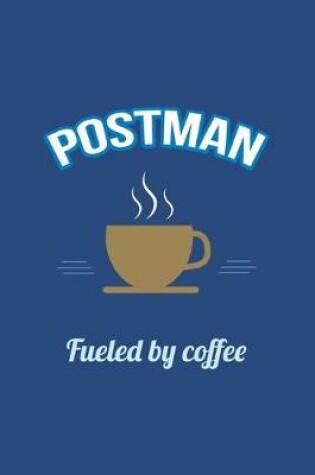 Cover of Postman Fueled by Coffee Journal, Blank Sketch Paper