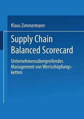 Cover of Supply Chain Balanced Scorecard