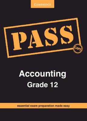 Book cover for PASS Accounting Grade 12 English