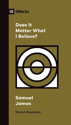 Cover of Does It Matter What I Believe?