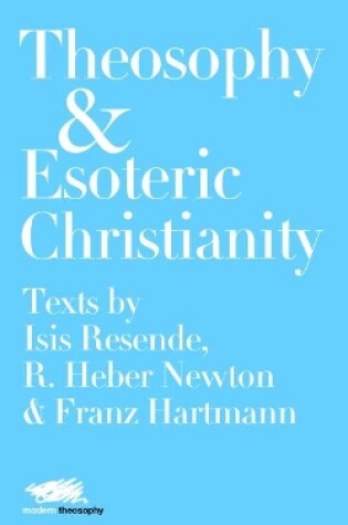 Cover of Theosophy and Esoteric Christianity