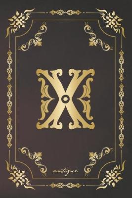 Book cover for X antique