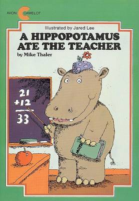 Book cover for A Hippopotamus Ate the Teacher]
