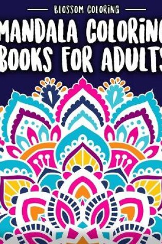 Cover of Mandalas coloring books for adults