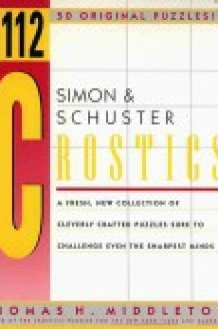 Cover of Simon and Schuster Crostics 112