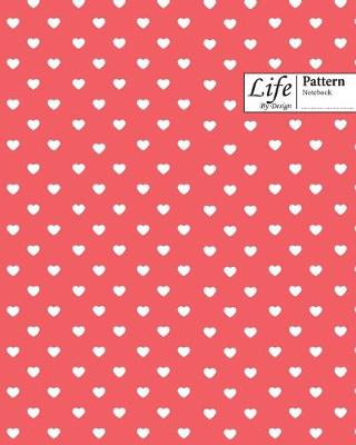 Book cover for Hearts Pattern Composition Notebook