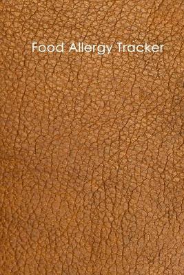 Book cover for Food Allergy Tracker