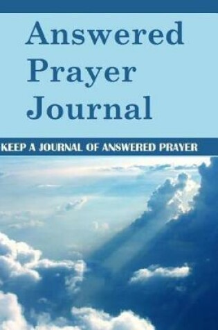 Cover of Answered Prayer Journal