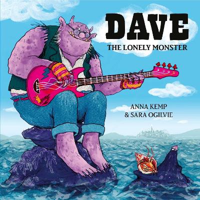 Book cover for Dave the Lonely Monster