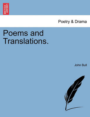 Book cover for Poems and Translations.