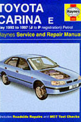 Cover of Toyota Carina E Service and Repair Manual