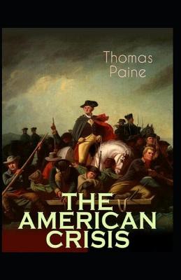 Book cover for The American Crisis by Thomas Paine; illustrated