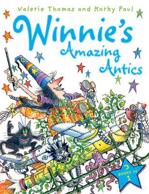 Book cover for Winnie's Amazing Antics