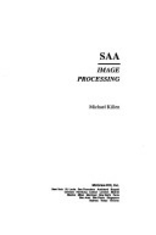 Cover of Saa Image Processing