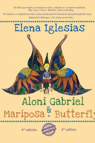 Cover of Aloni Gabriel y Mariposa. Aloni Gabriel and Butterfly