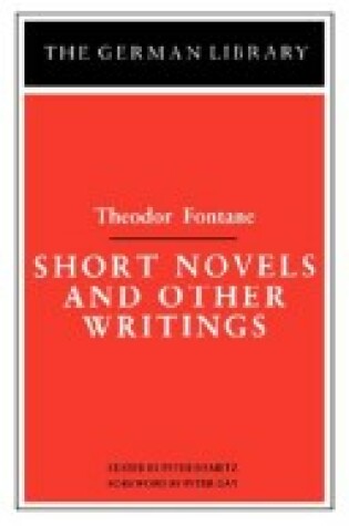 Cover of Short Novels and Other Writings