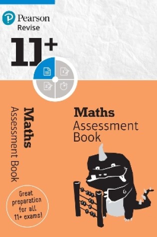 Cover of Pearson REVISE 11+ Maths Assessment Book - for the 2024 and 2025 exams