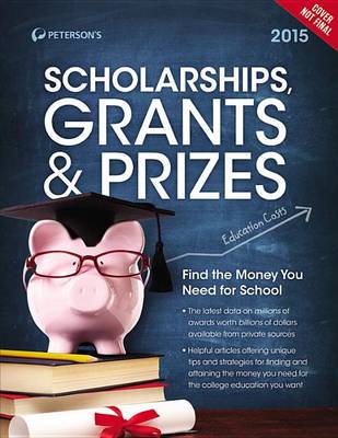 Book cover for Scholarships, Grants & Prizes 2015