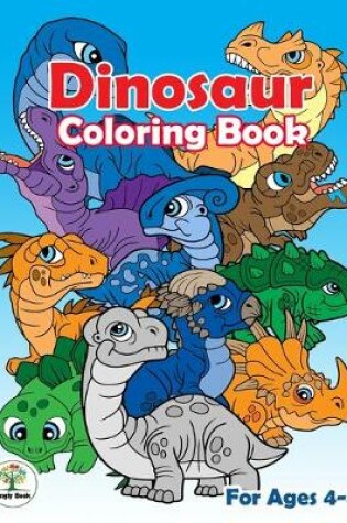 Cover of Dinosaur Coloring Book