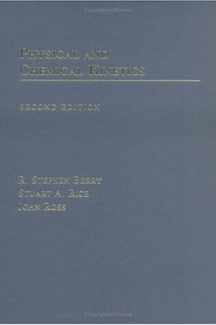 Cover of Physical and Chemical Kinetics