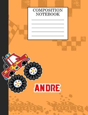 Book cover for Compostion Notebook Andre