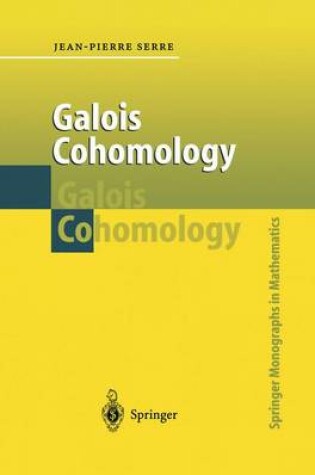 Cover of Galois Cohomology