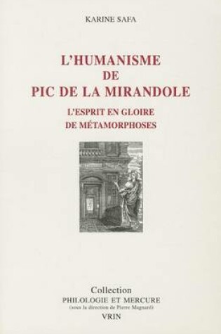 Cover of L'Humanisme de PIC de la Mirandole