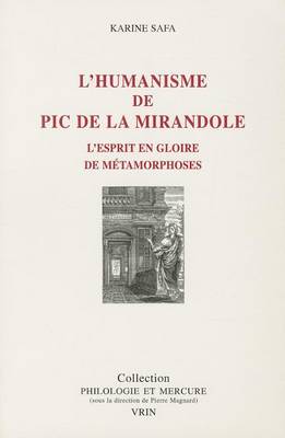 Book cover for L'Humanisme de PIC de la Mirandole