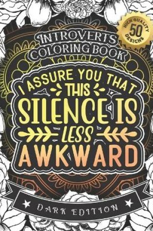 Cover of Introverts Coloring Book