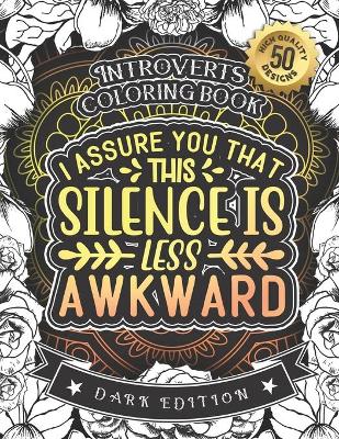 Cover of Introverts Coloring Book