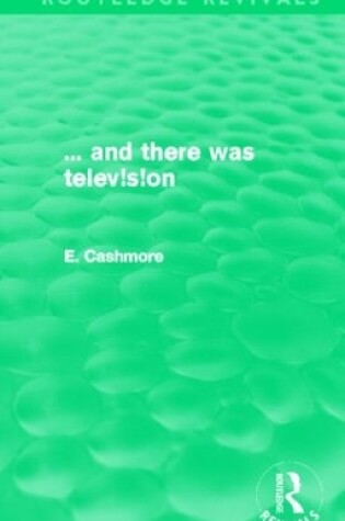 Cover of And There Was Television