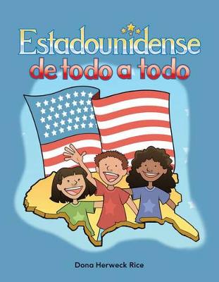 Book cover for Estadounidense de todo a todo (American Through and Through) Lap Book (Spanish Version)