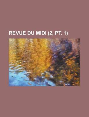 Book cover for Revue Du MIDI (2, PT. 1)