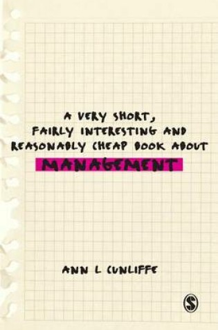 Cover of A Very Short, Fairly Interesting and Reasonably Cheap Book about Management