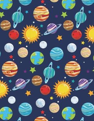 Book cover for Solar System Notebook - 4x4 Graph Paper