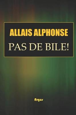 Book cover for Pas de Bile !